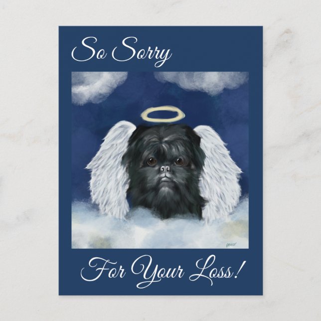 Affenpinscher Postcard (Front)