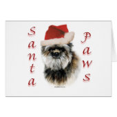 Affenpinscher Santa Paws (Front Horizontal)