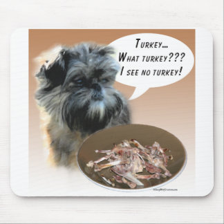 Affenpinscher Turkey Mouse Pad