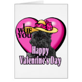 Affenpinscher Valentines Day (Front)