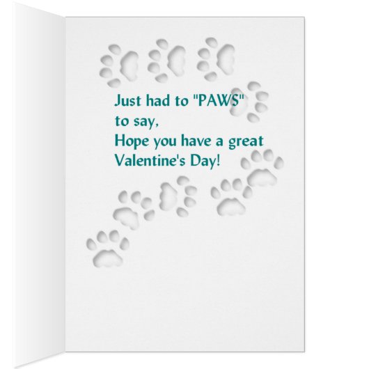 Affenpinscher Valentines Day (Inside (Right))