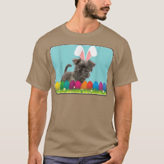 Affenpinscher w Bunny Ears T-Shirt
