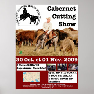 Affiche Cabernet CHA Poster