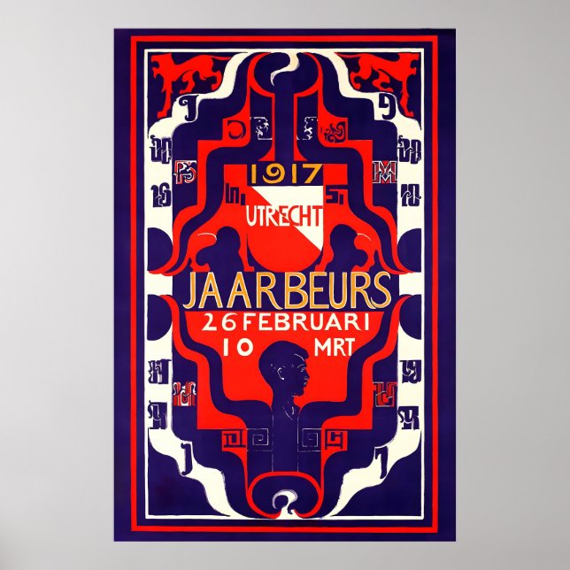 Affiche Jaarbeurs 1917 Exhibition POSTER PRINT (Front)