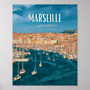 Affiche Marseille - Fort Saint Jean