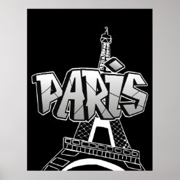 Affiche original Paris Tour Eiffel  Poster