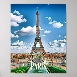 Affiche Paris Photo Vintage  Poster