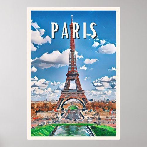 Affiche Paris Photo Vintage  Poster