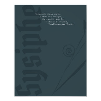 Affiche Sisyphe Photo Print