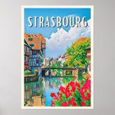 Poster Haute Qualité 35x60cm "GRENOBLE BAL ÉTUDIANTS 1897" - Reproduction D'affiche Vintage, Neuf