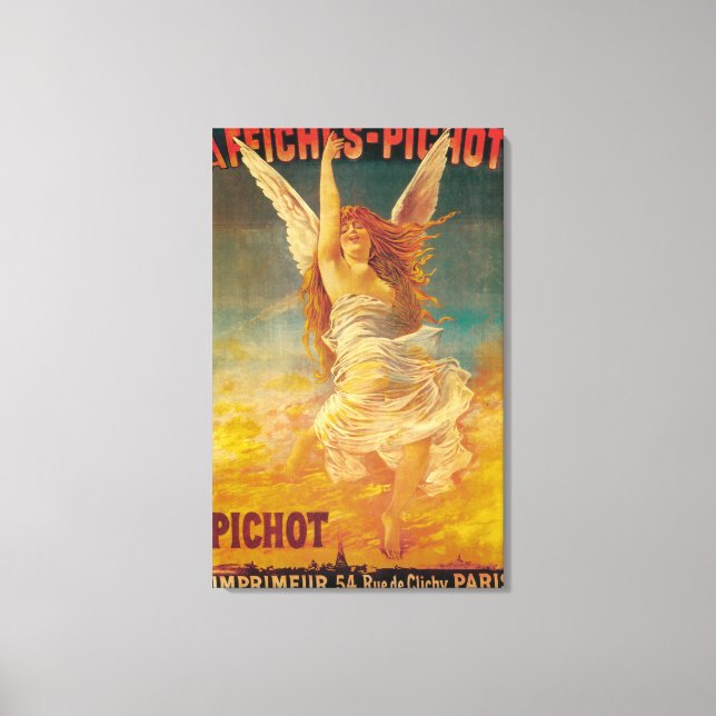 Affiches-Pichot Promotional Poster Canvas Print (Front)