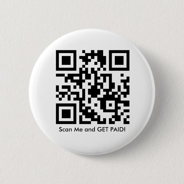 Affiliate QR Code Button (Front)