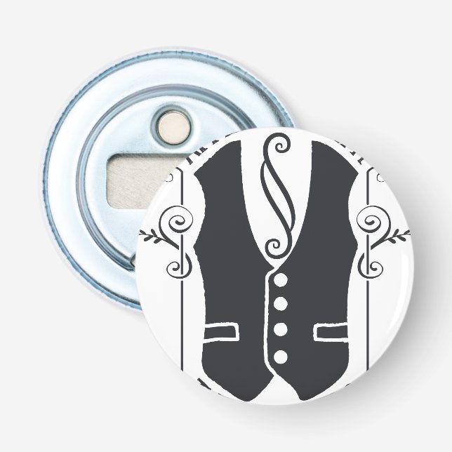 Affiliated With The Hustlers Bottle Opener (Front)