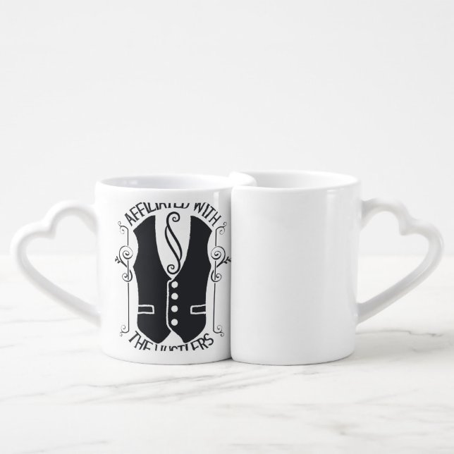 Affiliated With The Hustlers Coffee Mug Set (Front Nesting)
