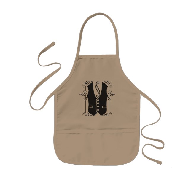 Affiliated With The Hustlers Kids' Apron (Front)