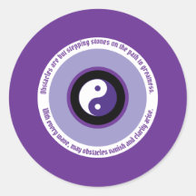 Affirm Wisdom & Imagination Purple Evil Eye