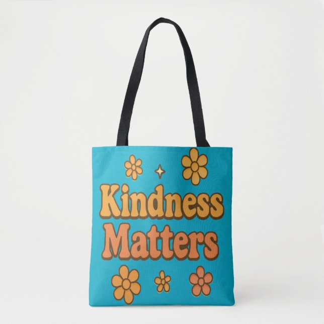 Affirmation Art for Empaths & Mindful Living Enthu Tote Bag (Front)