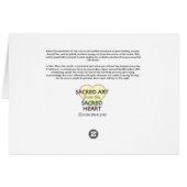 Affirmation Card for the Healing of Cancer (Back Horizontal)