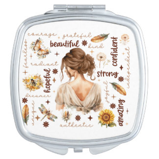 Affirmation Compact Mirror