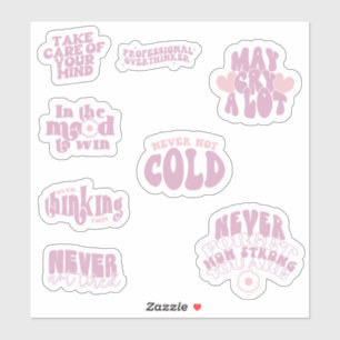 affirmation Inspirational Motivational Quote  Sticker