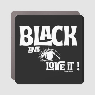 Affirmation of Love - Lashes Car Magnet