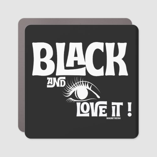 Affirmation of Love - Lashes Car Magnet