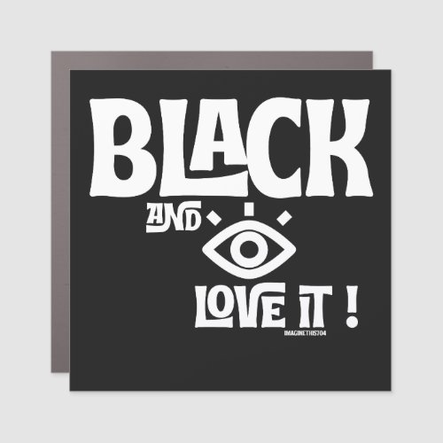 Affirmation of Love Magnet for Car, Office, Refrig