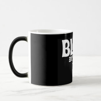 Affirmation of Love Time -Black on Black (Unisex) Color Morph Mug