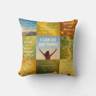 Affirmation pillow