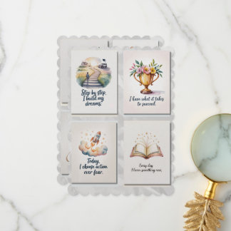 Affirmation Positivity Cards with 8 Positive Quote