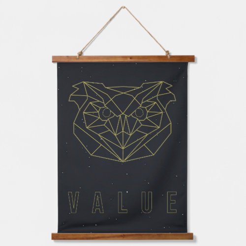 Affirmation poster yellow origami owl value post hanging tapestry