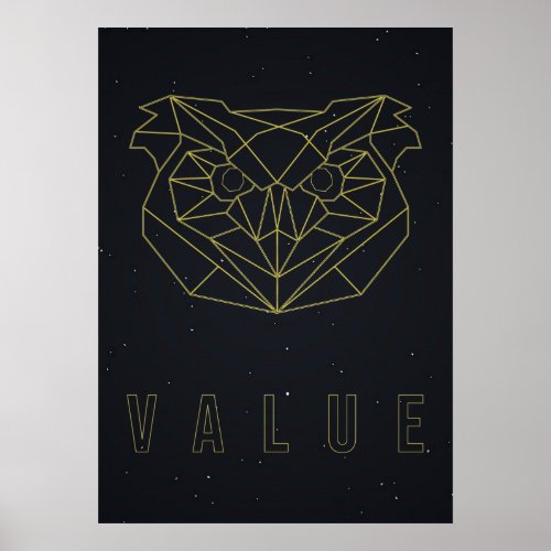 Affirmation poster yellow origami owl value poster