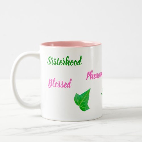 Affirmation Two_Tone Pink Ivy Mug