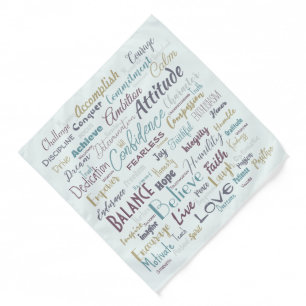 Affirmations bandana