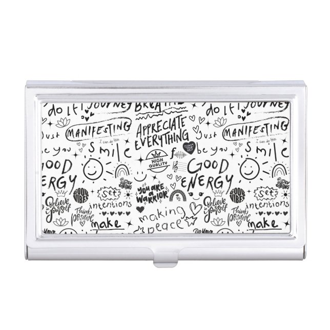 AFFIRMATIONS BUSINESS CARD HOLDER (Front)