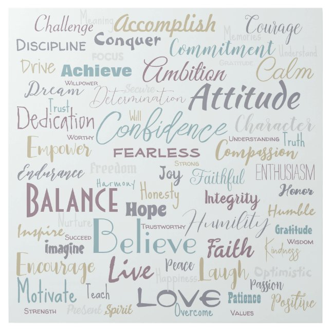 Affirmations   gallery wrap (Front)