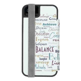 Affirmations   iPhone SE/5/5s wallet case