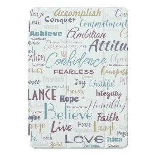 Affirmations iPad pro cover