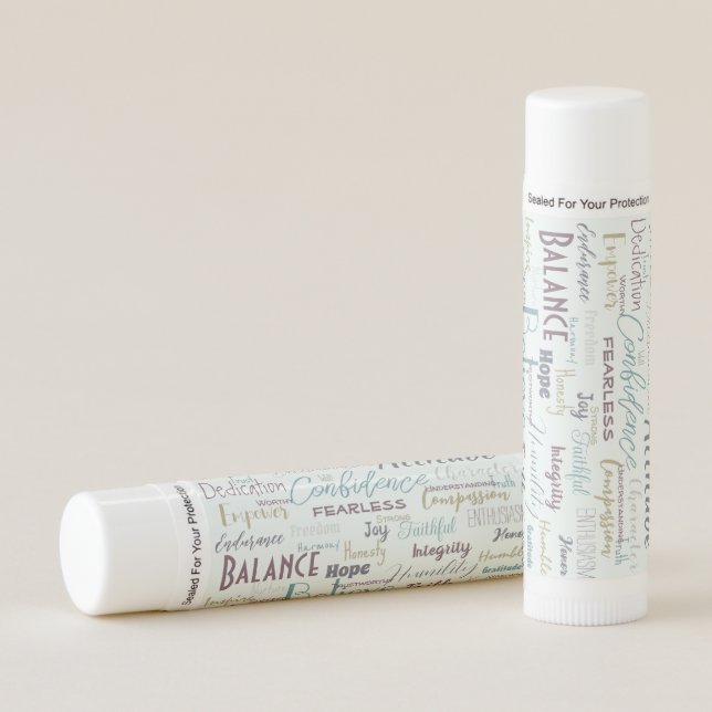 Affirmations   lip balm (Front)