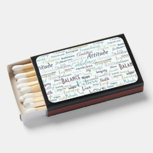 Affirmations matchboxes