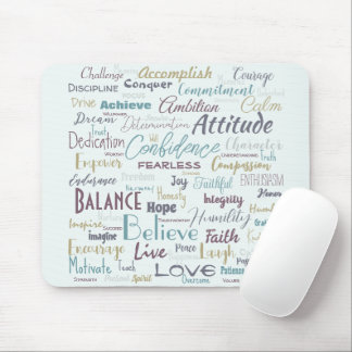 Affirmations   mouse pad
