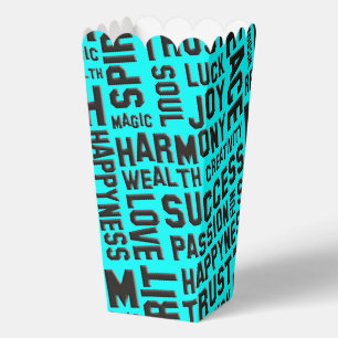 Affirmations of Life - positive words 1b Favor Boxes