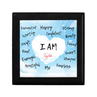 Affirmations Personalized Keepsake Box
