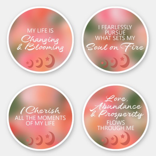 Affirmations Stickers Great for New Moon Ritual 2A