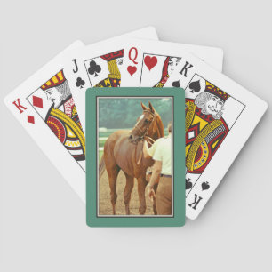 Affirmed Thoroughbred Racehorse 1978 Poker Cards