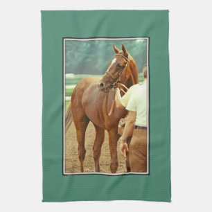 Affirmed Thoroughbred Racehorse 1978 Towel