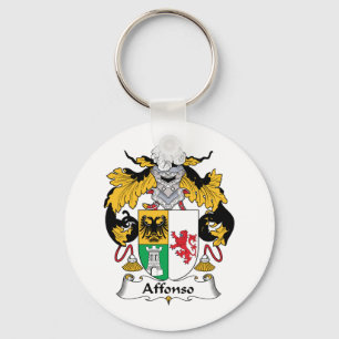 Affonso Family Crest Keychain