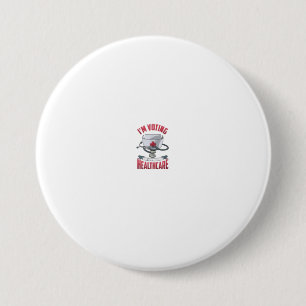 Affordable Healthcare Medicare For All Care Button