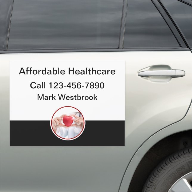 Affordable Healthcare Mobile Car Magnets (In Situ)