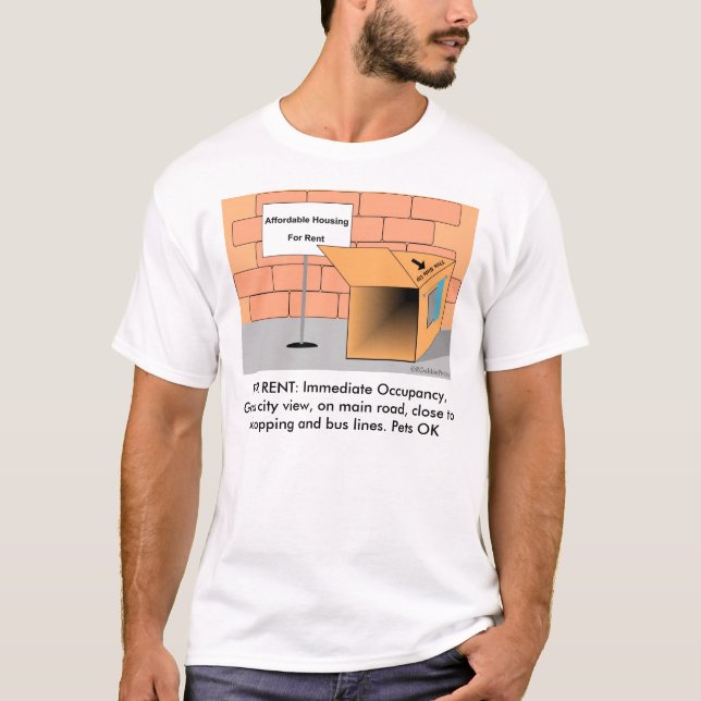 Affordable Housing T-Shirt (Front)